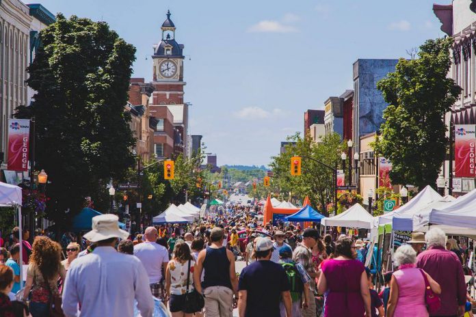 The sixth annual Peterborough Pulse open streets event, scheduled for July 18, 2020, has been cancelled due to the COVID-19 pandemic. (Photo courtesy of Peterborough DBIA)
