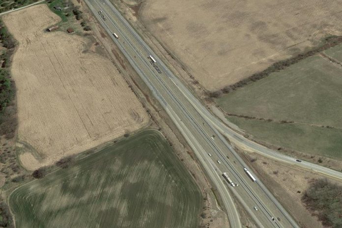 Highway 401 just east of Wesleyville Road. (Photo: Google Maps)