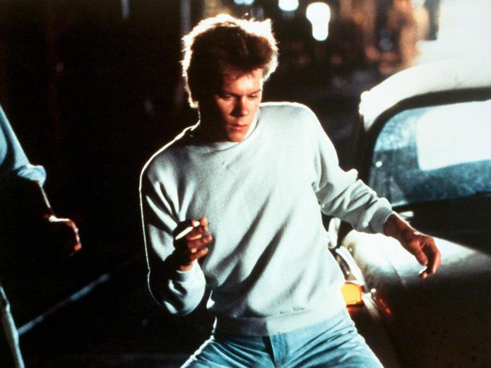 In 1984's "Footloose", Kevin Bacon starred as a teenager who moves to a small U.S. town that has banned dancing. The Ontario government has banned singing and dancing in outdoor dining areas during stage two of the province's reopening during the COVID-19 pandemic. (Screenshot)