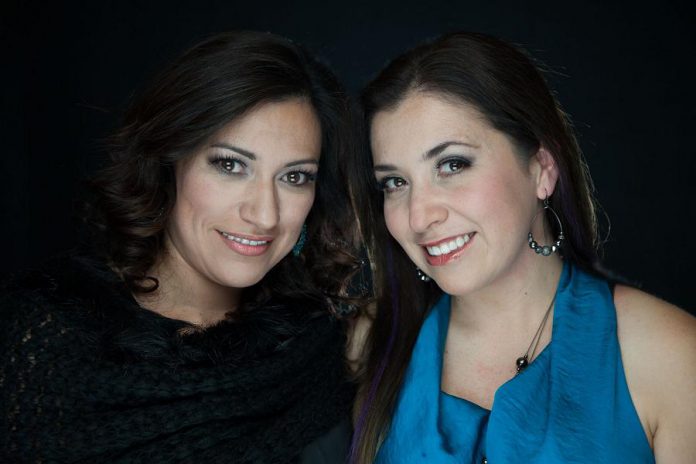 Rosie Salcido and Vange Rodriguez are both natives of Mexico with a passion for makeup who came to Peterborough where they eventually started  a professional and creative face and body painting and maekup business. Vange has since relocated to Delta in British Columbia, where she continues to be involved in the business.  (Photo courtesy of Faces by 2)