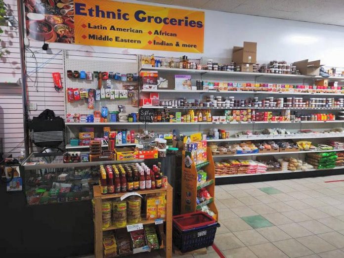 At Goodies on George in downtown Peterborough, owner Shahab Stanikzai sells ethnic foods from around the world that aren't available at traditional grocery stores, making it a popular destination for international students and gourmet cooks.  (Photo courtesy of Goodies on George)