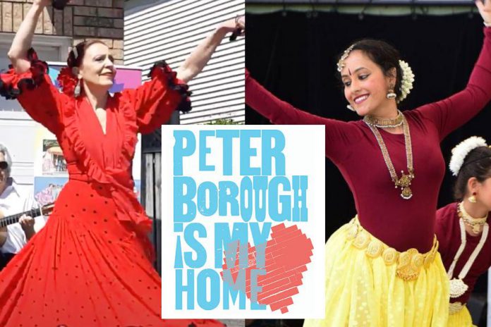 New Canadians Centre in Peterborough is celebrating Multicultural Canada Day this year with a range of individual and virtual activities, including online performances of dance, music, and more. (Graphic/Photos: New Canadians Centre)