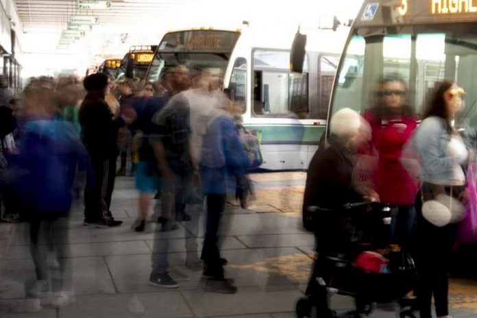 Effective June 28, 2020, Peterborough Transit is reducing the number of bus routes from 12 to nine, with only five routes going directly to the downtown Peterborough bus terminal instead of the current 12. The changes are intended to reduce crowding at the bus terminal as a health and safety measure during the COVID-19 pandemic. Bus drivers were surprised by the announcement of the major overhaul of transit routes and have some concerns with the speed of the changes, according to the local union president. (Photo: City of Peterborough)