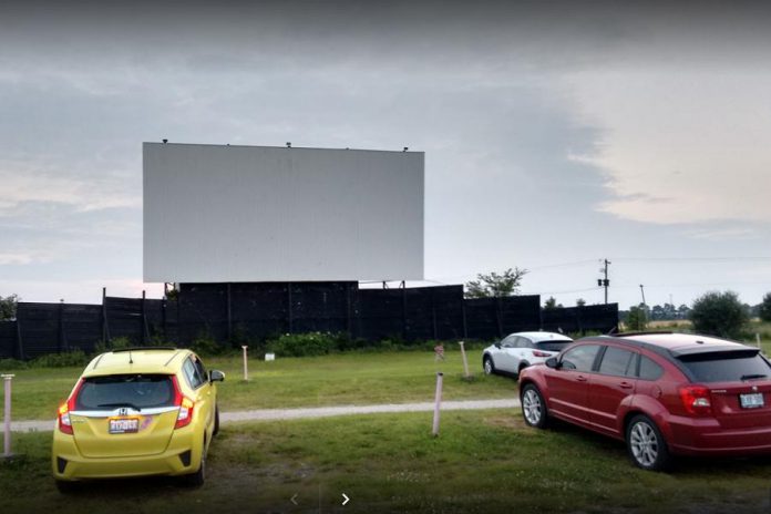 The Port Hope Drive-In will be opening for the season on June 12, 2020 but, due to public health restrictions during the COVID-19 pandemic, the drive-in will be operating at half its normal capacity and the concession stand will be closed. (Photo: Shaney Cannon / Google Maps)