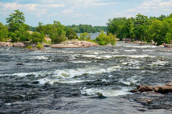 Scenic vistas like this one make Burleigh Falls a popular destination for visitors. (Photo: Peter K Burian / CC BY-SA (https://creativecommons.org/licenses/by-sa/4.0))