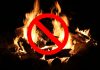 Open-air fire ban