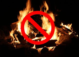 Open-air fire ban
