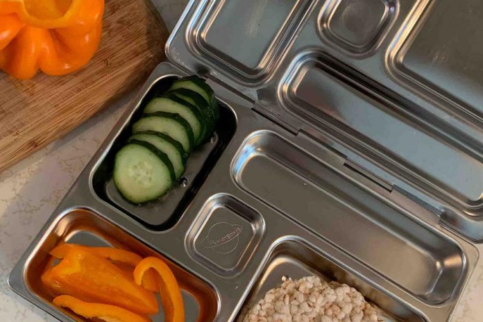 Reusable stainless-steel lunch containers, like the ones made by PlanetBox, are an excellent way to keep your food fresh and free of plastic. (Photo:  Kristen LaRocque / GreenUP)