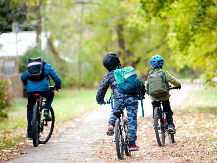 Research from the City of Peterborough says that children who spend more time outdoors and in nature are happier and healthier. (Photo: GreenUP)