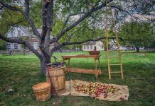 In place of its popular Applefest event, Lang Pioneer Village Museum in Keene is hosting a drive-through tour called "Harvest Time in the Village" on October 4, 2020, that will include a glimpse into the Applefest demonstrations and activities, but as a completely hands-off and visually rich experience. (Photo: Lang Pioneer Village Museum in Keene)