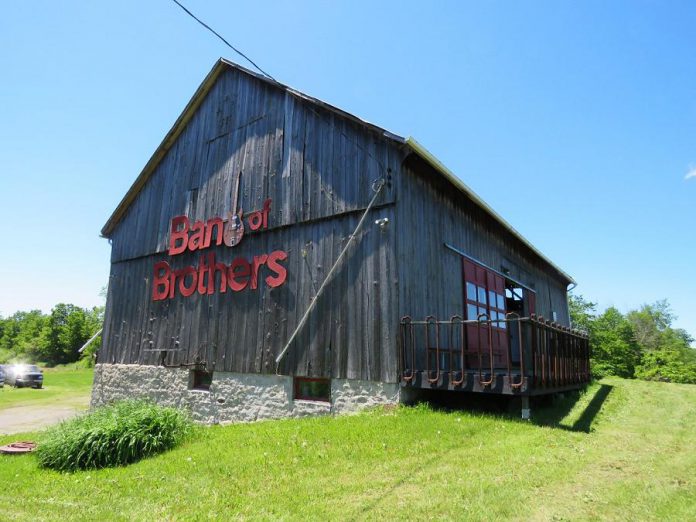 The large barn that dominates Andy and Linda Tough's property north of Norwood is not unlike any one of the many that dot the rural Ontario landscape. but it's a different story inside where audio and video recording equipment is being put to full use to the benefit of local music bands starving to get together to do what they do during the pandemic. "The Live! At The Barn" series, presented under the RMS Events banner and sponsored by Team vanRahan Century 21, will see a number of recorded performances posted to YouTube starting August 21st. (Photo courtesy of RMS Events)