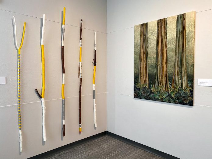  Some of the work on display at the Art Gallery of Peterborough's "Selections" exhibition for the 36th annual Kawartha Autumn Studio Tour.  (Photo courtesy of the Art Gallery of Peterborough)