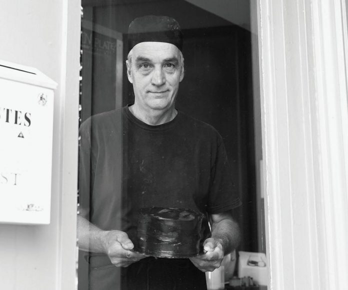 "When COVID-19 struck, I saw it as an opportunity to further develop my cake enterprise. I pivoted immediately. My dream is to have a cake-generated income, such that my ceramic pursuits can be more focused on exploration, and less on trying to make a living." - Bill Reddick, Ceramic Artist (Photo: Julie Gagne)