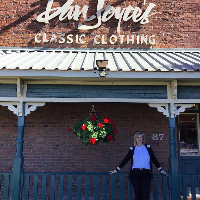 Nancy Wiskel purchased Dan Joyce Clothing one year ago. (Photo: Dan Joyce Clothing)