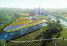 The property adjacent to the Peterborough Lift Lock will no longer be the location of the new Canadian Canoe Museum, and the architectural designs for the new facility are now obsolete. The museum has announced the termination of its lease for the land at the site, owned by Parks Canada, after cancer-causing chemicals were found at the property in May 2020. The museum now has to find a new location in Peterborough as well as a new design. (Graphic: heneghan peng architects / Kearns Mancini Architects)