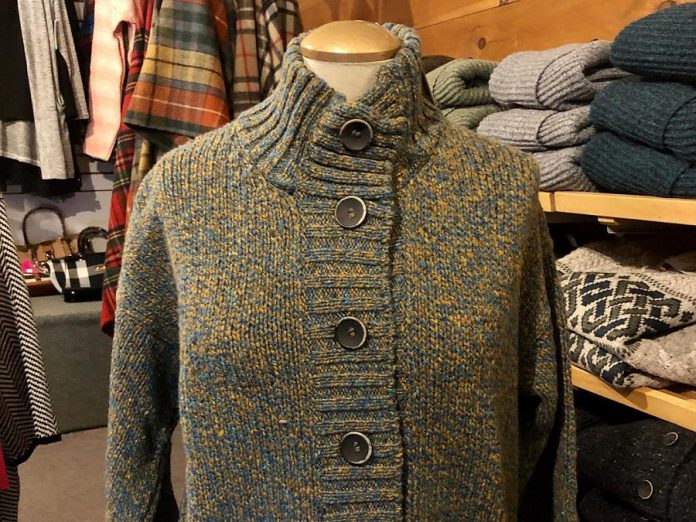 With its self-described "Celtic Charm Gift Shop",  Sullivan's General Store stocks high-quality items from Ireland, including Hanna hats and a collection of popular Irish wool sweaters.  (Photo courtesy of Sullivan's General Store)