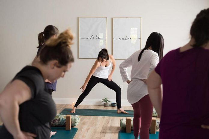 In response to the pandemic, The Willow Studio in Peterborough is now offering physically distanced in-person yoga and Pilates classes, as well as expanded virtual options for students who prefer to practice in their own homes. (Photo: Jenn Austin Driver Photography)