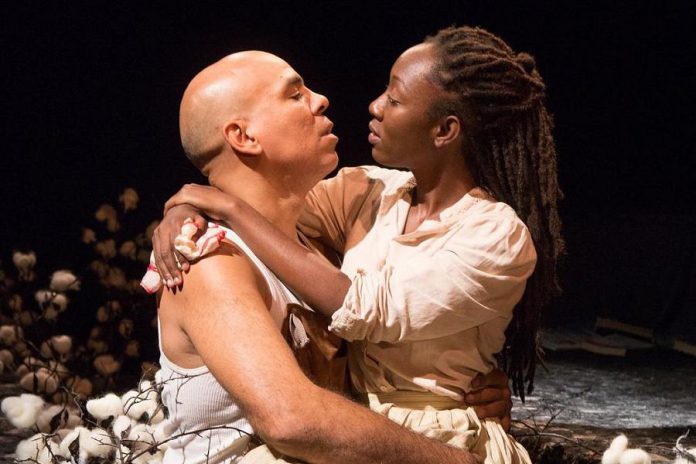 "We need to see colour on stage." Beau Dixon and Virgilia Griffith perform in Toronto's Tarragon Theatre's "Harlem Duet" in 2018. In his new role as artistic associate at 4th Line Theatre in Millbrook, Dixon will assist the outdoor theatre company to establish a talent bank of racialized artists, uncover local racialized stories, and liaise with racialized community partners. (Photo: Cylla von Tiedemann)