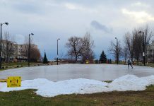 The Rotary Harbourfront Outdoor Rink in Cobourg. (Photo: Town of Cobourg / Facebook)