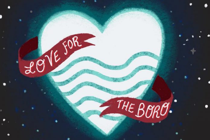 "Love for the Boro" logo. (Photo courtesy of Love for the Boro)