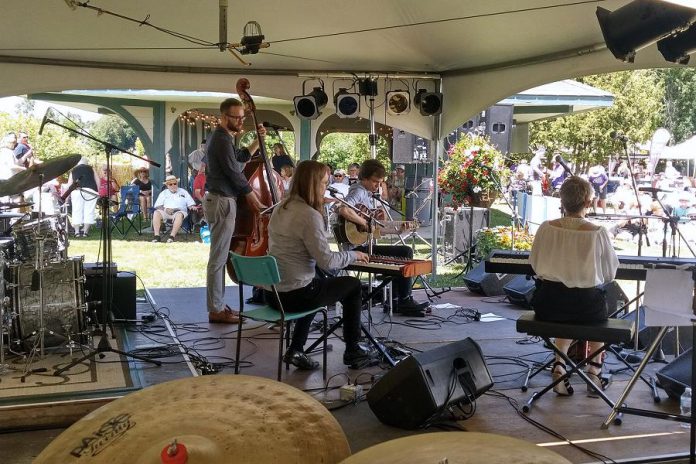 A performance at the 2018 Lakefield Jazz, Art & Craft Festival. Organizers have cancelled the 2021 event, originally scheduled for July 3, due to the ongoing uncertainty around the COVID-19 pandemic. (Photo: Lakefield Jazz, Art & Craft Festival / Facebook)