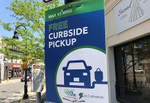 Similar to other Ontario municipalities such as St. Catharines, the City of Peterborough is setting up free 15-minute curbside pick-up zones in downtown Peterborough. (Photo: City of St. Catharines)