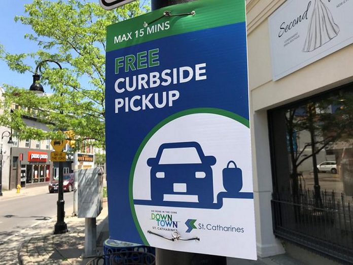 Similar to other Ontario municipalities such as St. Catharines, the City of Peterborough is setting up free 15-minute curbside pick-up zones in downtown Peterborough. (Photo: City of St. Catharines)