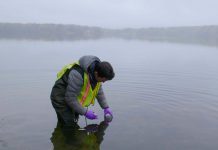 Water is a recurring motif in many films featured in ReFrame 2021. "The River Guards" is a U.S. documentary about a Massachusetts community on the Housatonic River where activists have been fighting for three decades against pollution from a GE plant. ReFrame 2021 will host a discussion featuring those activists and Peterborough activists also fighting against GE pollution. (Photo courtesy of ReFrame)