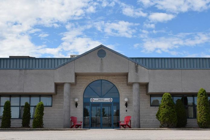 Merit Precision Limited's plant and main office at 2035 Fisher Drive in Peterborough. The injection moulding company, which primarily manufactures parts and components for the auto sector, will be expanding to manufacture bottles for COVID-19 hand sanitizers and disinfectants produced by Peterborough's  Charlotte Products. (Photo: Merit Precision)