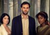 Eve Hewson, Tom Bateman, and Simona Brown are in a love triangle in the British psychological thriller Behind Her Eyes, based on the 2017 novel of the same name by Sarah Pinborough. The six-part series premieres on Netflix on February 17, 2021. (Photo: Netflix)