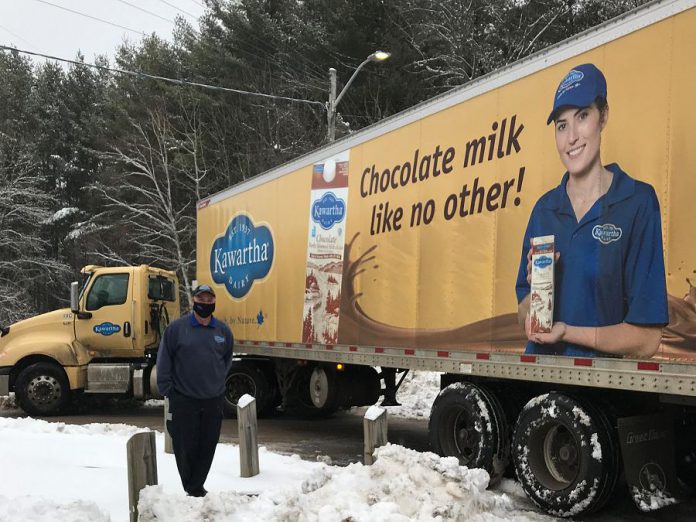 Bobcaygeon-based Kawartha Dairy, along with Gay Lea, donated butter to the North Kawartha Food Bank. (Photo courtesy of North Kawartha Food Bank)