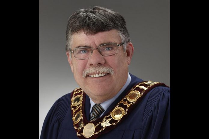 J. Murray Jones was re-elected as warden of Peterborough County in December 2020. The 72-year-old Douro-Dummer Township mayor is entering his 10th year as county warden. (Photo: Peterborough County)