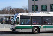 Effective January 31, 2021, the cost of cash fares and passes on Peterborough Transit increases, as well as the cost of parking on-street and in municipal lots. (Photo: City of Peterborough)