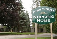 Residents of Pinecrest Nursing Home in Bobcaygeon, which in March 2020 suffered the largest COVID-19 outbreak in Ontario at the time, will be among the first to receive doses of the Moderna vaccine received by the Haliburton, Kawartha, Pine Ridge District Health Unit on January 25, 2021. (Photo: Central East CCAC / YouTube)