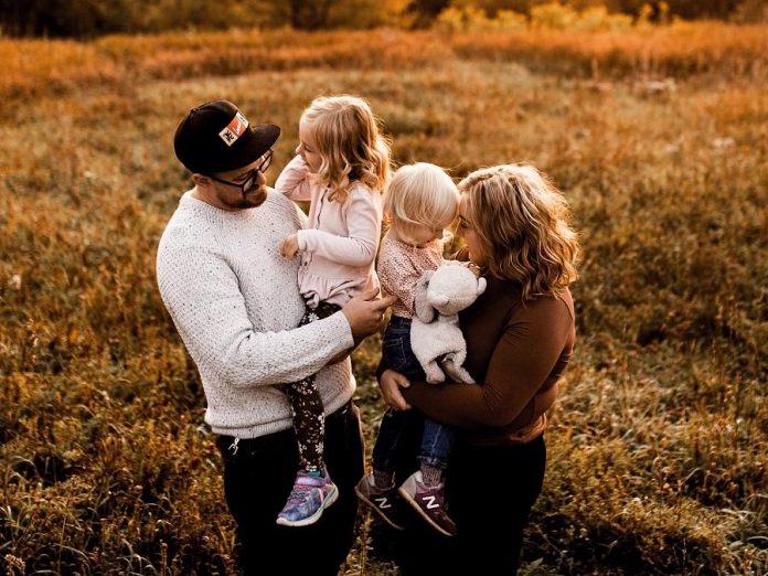 In addition to running their restaurant, Rare owners Tyler and Kassy Scott are raising their two young daughters. (Photo by Erin Caitlyn, supplied by Rare)