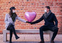 Dating during a pandemic has created a whole new set of challenges for those looking for love. Three couples share their experiences with developing relationships when we're all being encouraged to stay home and keep apart. (Stock photo)