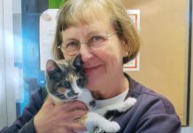 Cynthia (Cyndy) Richards, who passed away in 2019, has bequeathed $741,000 to the Peterborough Humane Society. Richards was an avid volunteer at the Peterborough Humane Society who owned a number of rescued cats. (Supplied photo)