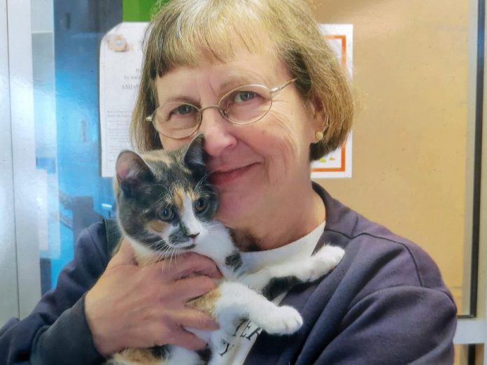Cynthia (Cyndy) Richards, who passed away in 2019, has bequeathed $741,000 to the Peterborough Humane Society. Richards was an avid volunteer at the Peterborough Humane Society who owned a number of rescued cats. (Supplied photo)