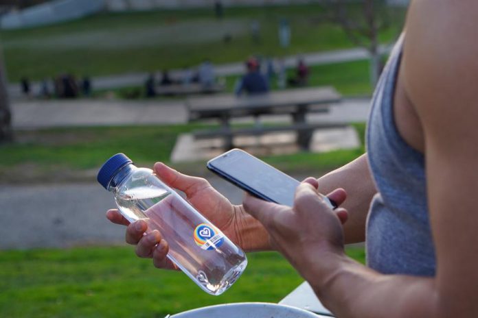 Guelph-based Fill it Forward is one of nine winners of the global "Beyond The Bag" environmental innovation challenge. Founded by Peterborough native Matt Wittek, the company produces stickers and tags that can be affixed to reusable bottles, cups, and bags. When people refill their bottle or reuse their bag, they can scan the sticker using the free Fill it Forward app, and the company contributes to charitable projects around the world. (Photo: Fill it Forward)