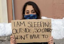 The COVID-19 pandemic has had a disproportionate impact on people experiencing homelessness. Trent University student Simal Iftikhar has organized a virtual "sleep out" to raise awareness and funds for the YES Shelter for Youth and Families in Peterborough. (Photo courtesy of Simal Iftikhar)