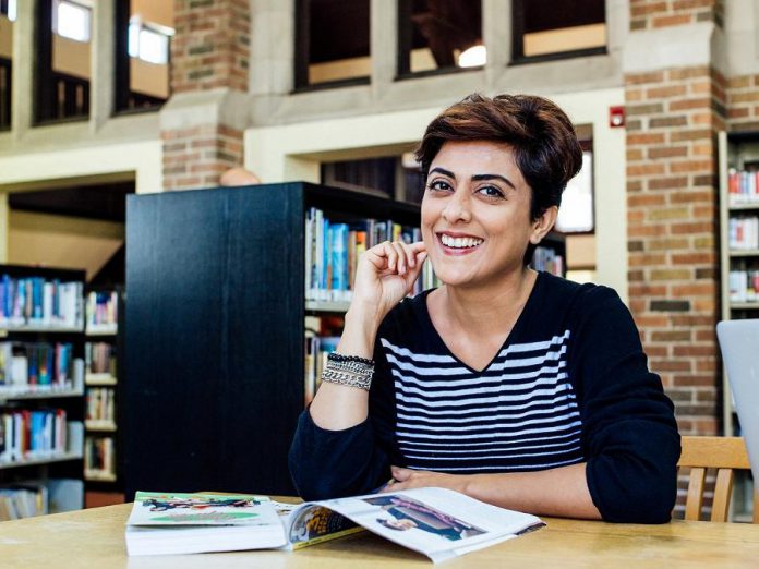 Saadia Muzaffar's March 9th virtual keynote is entitled  'Redefining Term Sheets: Success, Solidarity, & The Future We Want' and will inspire women to achieve success in all areas of life, including in business by providing strategies for obtaining funding. (Photo: Bettina Bogar Photography)