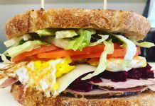Every day, Sam's Place Deli owner Sam Sayer announces a special sandwich of the day on their social media platforms. Every "samwich" is freshly made to order. Sam's Place also serves soups, salads, and desserts which are also prepared fresh daily. (Photo courtesy of Sam's Place)