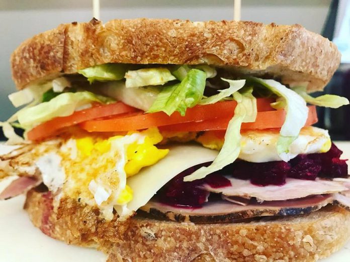 Every day, Sam's Place Deli owner Sam Sayer announces a special sandwich of the day on their social media platforms. Every "samwich" is freshly made to order. Sam's Place also serves soups, salads, and desserts which are also prepared fresh daily. (Photo courtesy of Sam's Place)