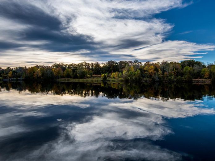 With the guidance of Green Economy Peterborough, businesses can make sustainability targets and track reductions in greenhouse gas emissions that are not only better for the environment but also save costs with lower energy bills. (Photo of Otonabee River by Paul Hartley / Getty Images)