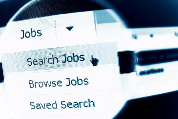 An online job search. (Stock photo)