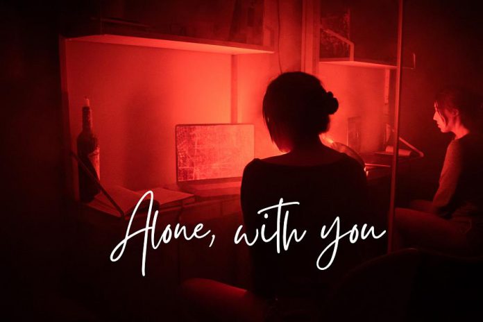 Public Energy is also presenting "Alone, with you", devised digital theatre created by Ashley Frederick and Noah Sisson, which premiered on March 6, 2021. (Graphic: Public Energy)