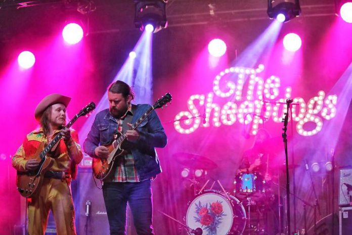 Following a pilot project last fall that saw The Sheepdogs and three other bands perform at two drive-in concerts in the Peterborough Memorial Centre parking lot, plans are in the works for six more drive-in concerts to be staged in summer 2021, with Showplace Performance Centre and Market Hall Performing Arts Centre on board to assist with programming. (Photo: Kate O'Neill)