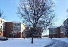 Severn Court Student Residence at 555 Wilfred Drive in Peterborough provides off-campus student housing primarily to Fleming College students, as well as students of Seneca College Aviation and Trent University. (Photo: Severn Court Management Company)