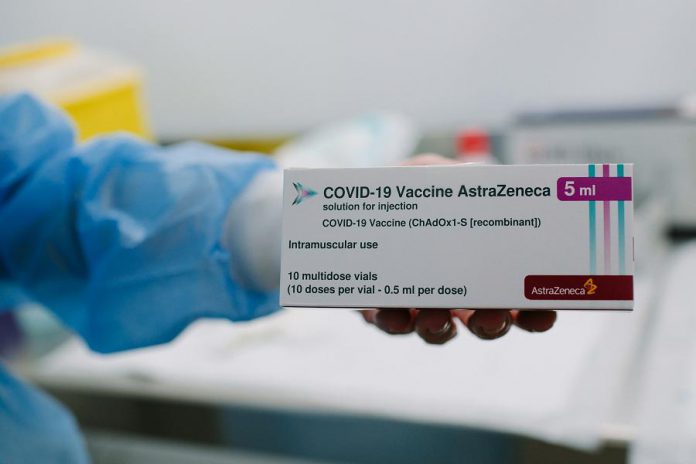 The AstraZeneca COVID-19 vaccine is available at more than 1,400 pharmacies across Ontario, with this number expected to reach approximately 1,500 by the end of April. (Photo: Wikipedia)