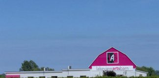 Located at the Lakeview Arts Barn in Bobcaygeon, Globus Theatre is a registered not-for-profit charitable organization mandated to provide professional theatre to the local Kawartha Lakes community and visitors. (Photo courtesy of Globus Theatre)